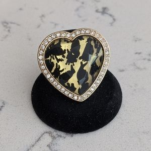 Large heart ring
